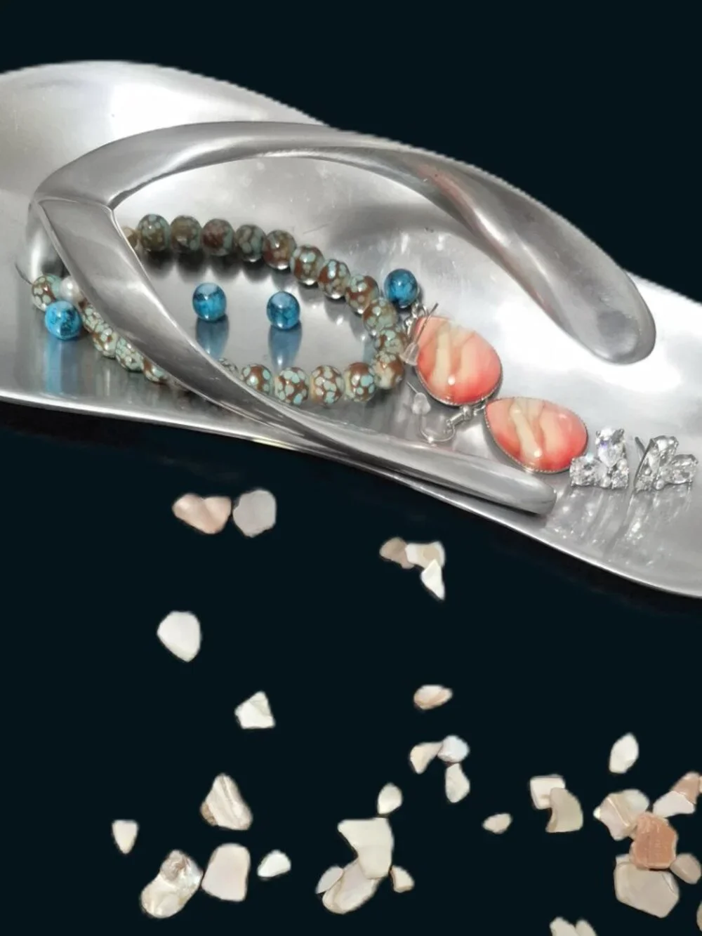 Flip-flop Trinket Trays